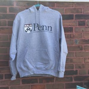 Champion hooded Penn sweatshirt size M
